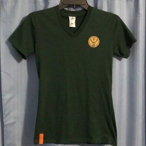 Jäegermeister Women’s V-neck T-shirt Size Medium